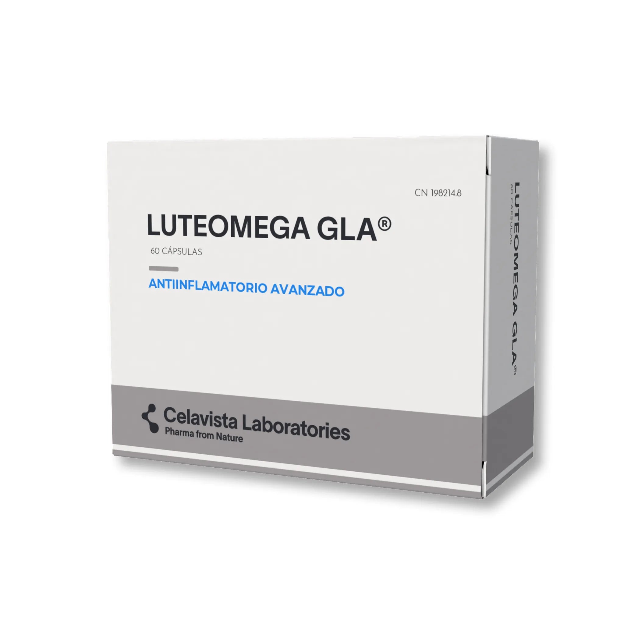 Luteomega suplemento para las articulaciones con artrosis de rodilla - 60 cápsulas Celavista