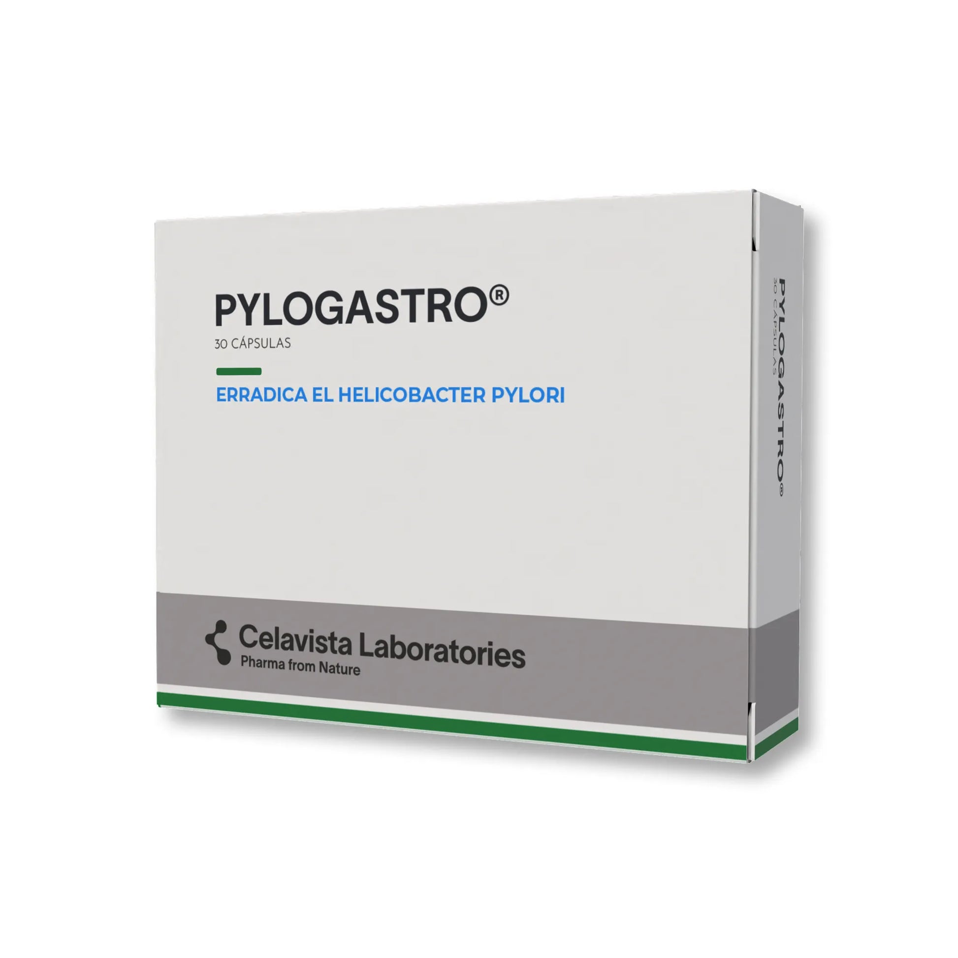 Pylogastro cura definitiva del helicobacter pylori sin antibióticos - 30 cápsulas Celavista
