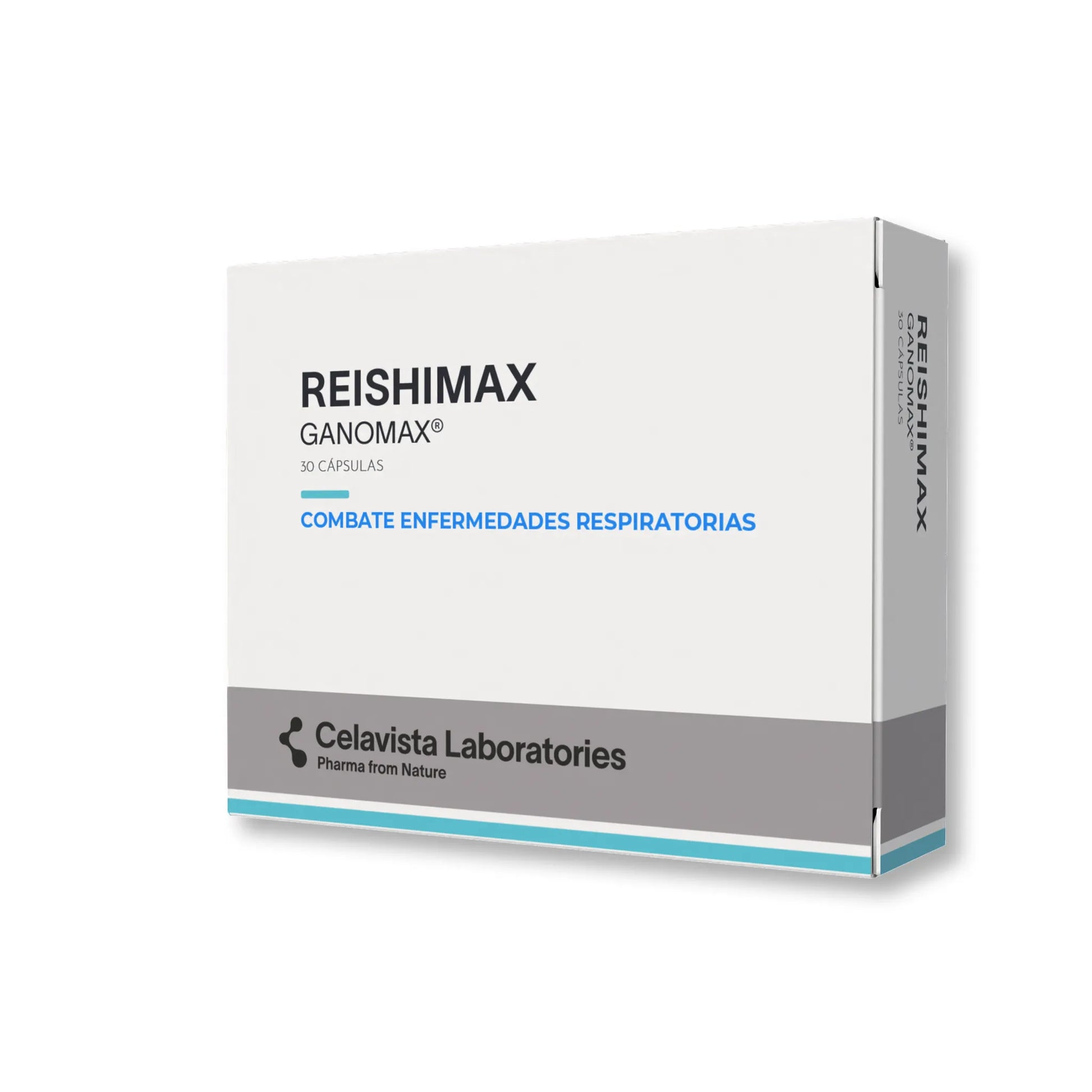 Reishimax tratamiento para la fibrosis pulmonar y enfermedades respiratorias - 30 cápsulas Celavista