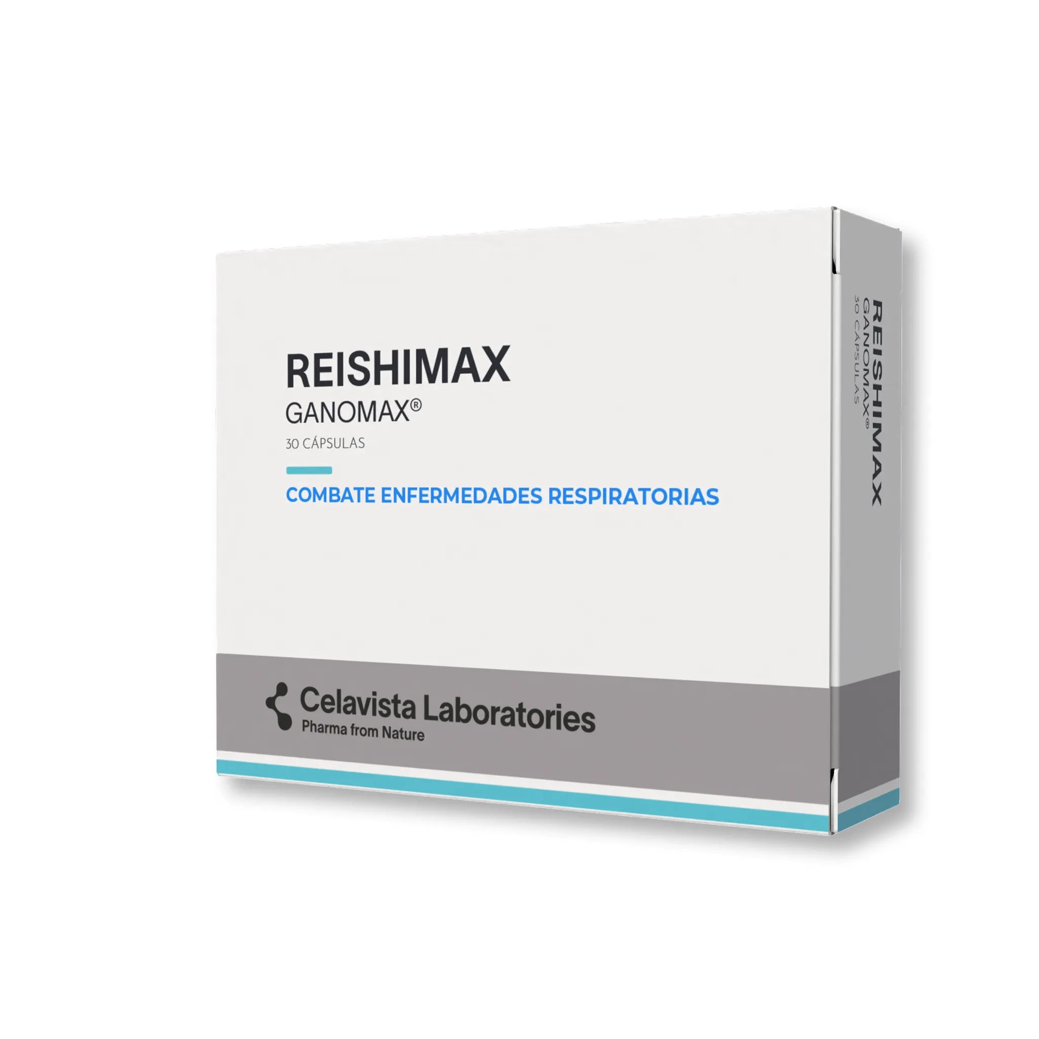 Reishimax tratamiento para la fibrosis pulmonar y enfermedades respiratorias - 30 cápsulas Celavista