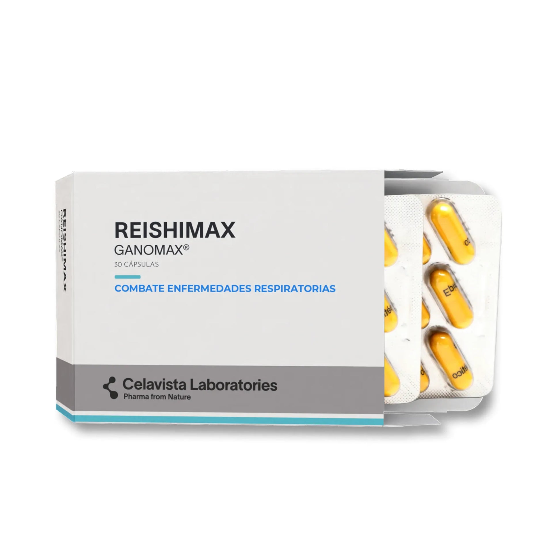 Cápsulas de reishi de alta pureza para síntomas de fibrosis pulmonar - Reishimax Ganoderma lucidum