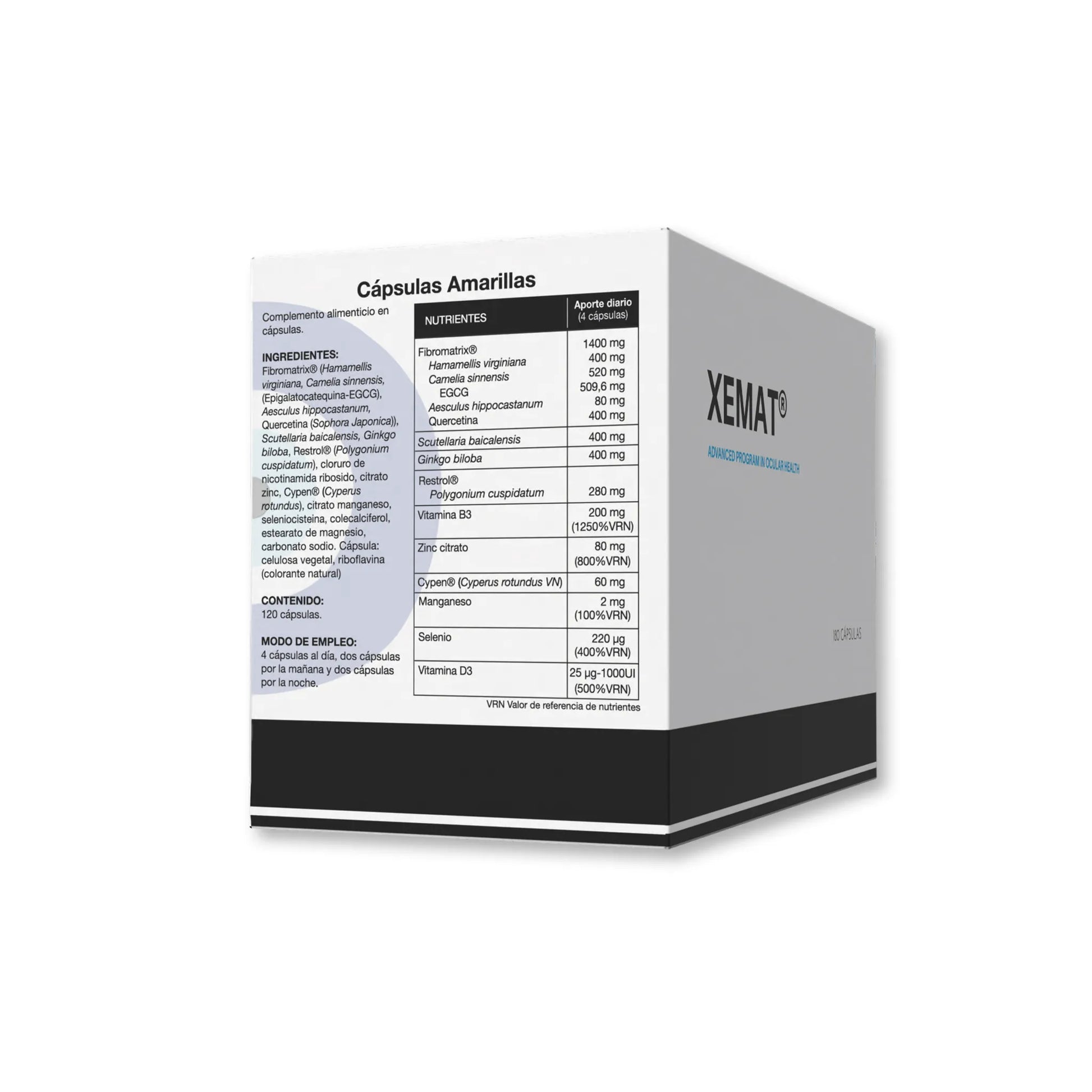 Programa avanzado ocular - Vista lateral producto